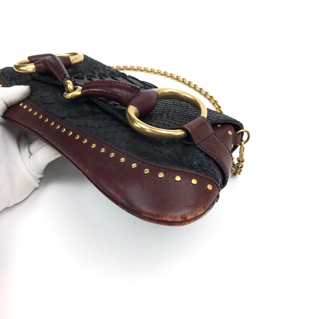 GUCCI HORSEBIT TOM FORD PYTHON CHAIN SHOULDER BAG