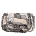 Chanel Baguette handbag in beige, grey and silver leather
