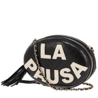 Chanel Editions Limitées clutch in black and white leather