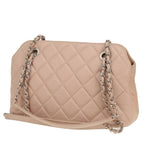 Chanel Mademoiselle handbag in pink quilted leather