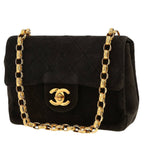 Chanel Mini Timeless shoulder bag in black doblis calfskin