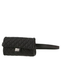 Chanel Pochette ceinture clutch-belt in black grained leather
