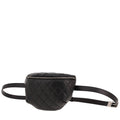 Chanel Pochette ceinture clutch-belt in black quilted leather