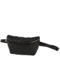 Chanel Pochette clutch-belt in black quilted leather