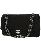 Chanel Timeless handbag in black nylon