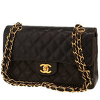 Chanel Timeless Petit handbag in brown quilted leather