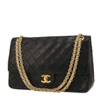 Chanel Timeless Vintage handbag in black quilted leather
