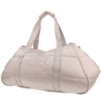 Chanel travel bag in silver canvas
