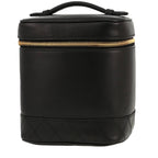 Chanel Vanity vanity case in black leather