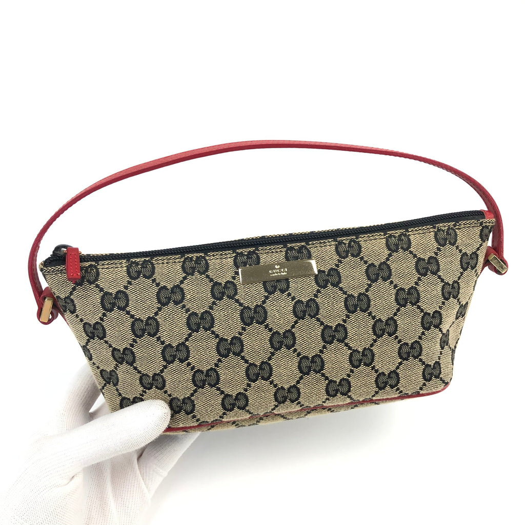 GUCCI MONOGRAM SHOULDER BAG