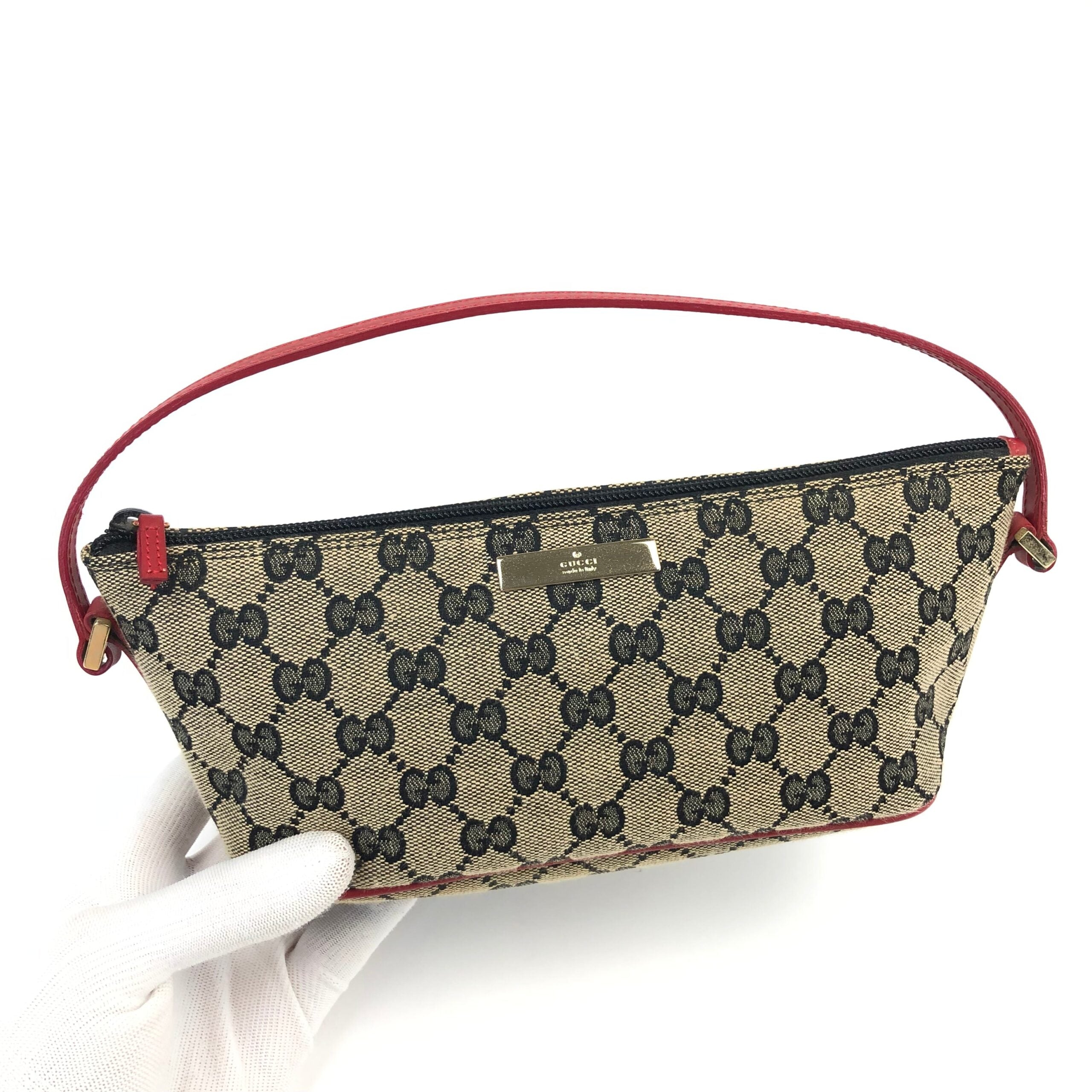 GUCCI MONOGRAM SHOULDER BAG