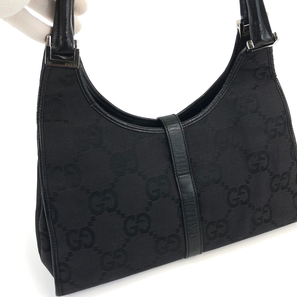 GUCCI MONOGRAM JACKIE SHOULDER BAG