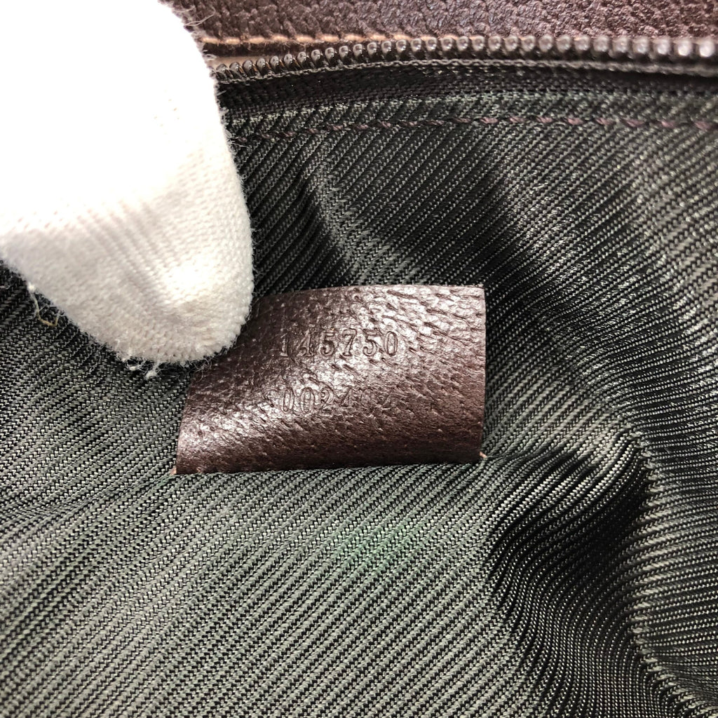 GUCCI MONOGRAM SHOULDER BAG