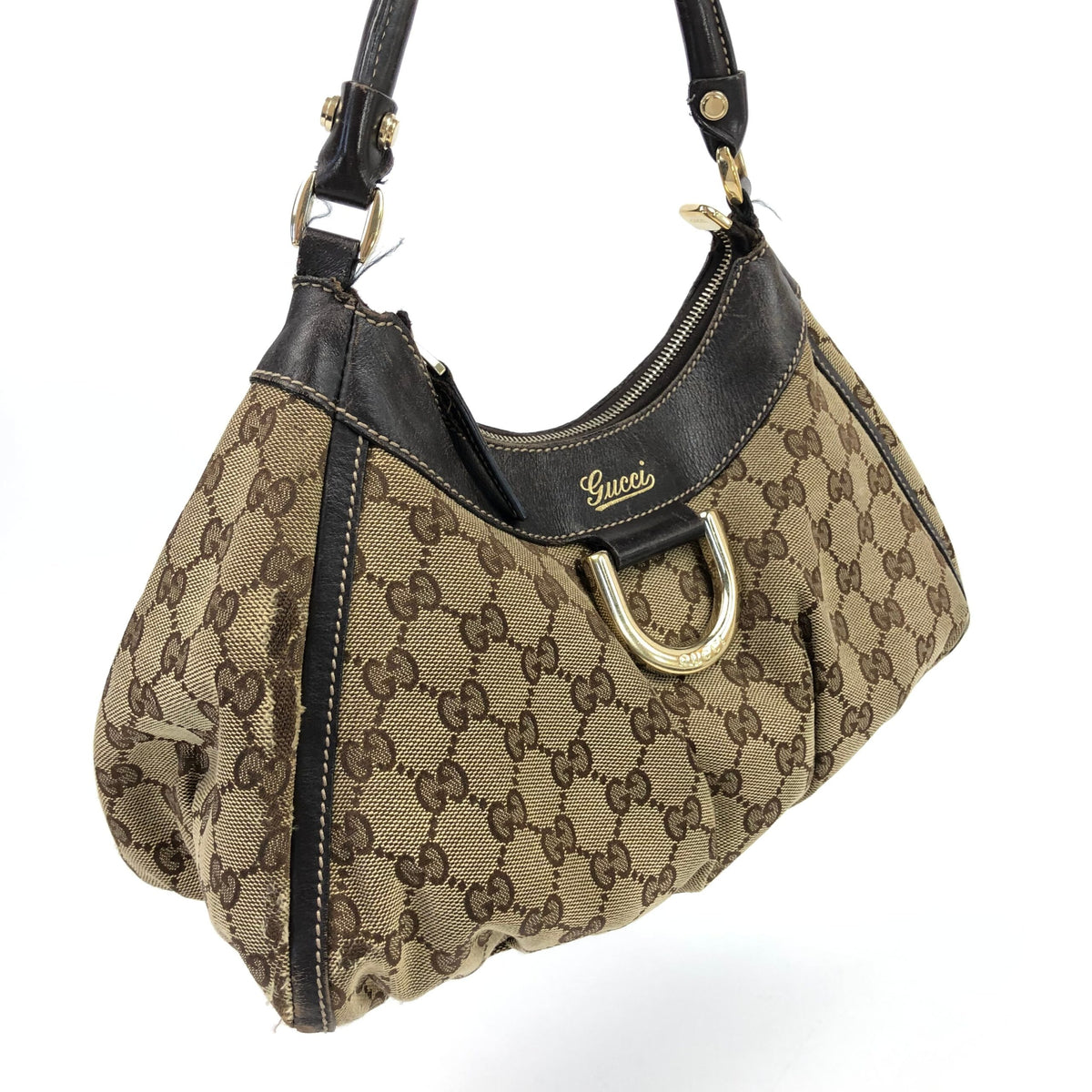 GUCCI MONOGRAM ABBEY SHOULDER BAG