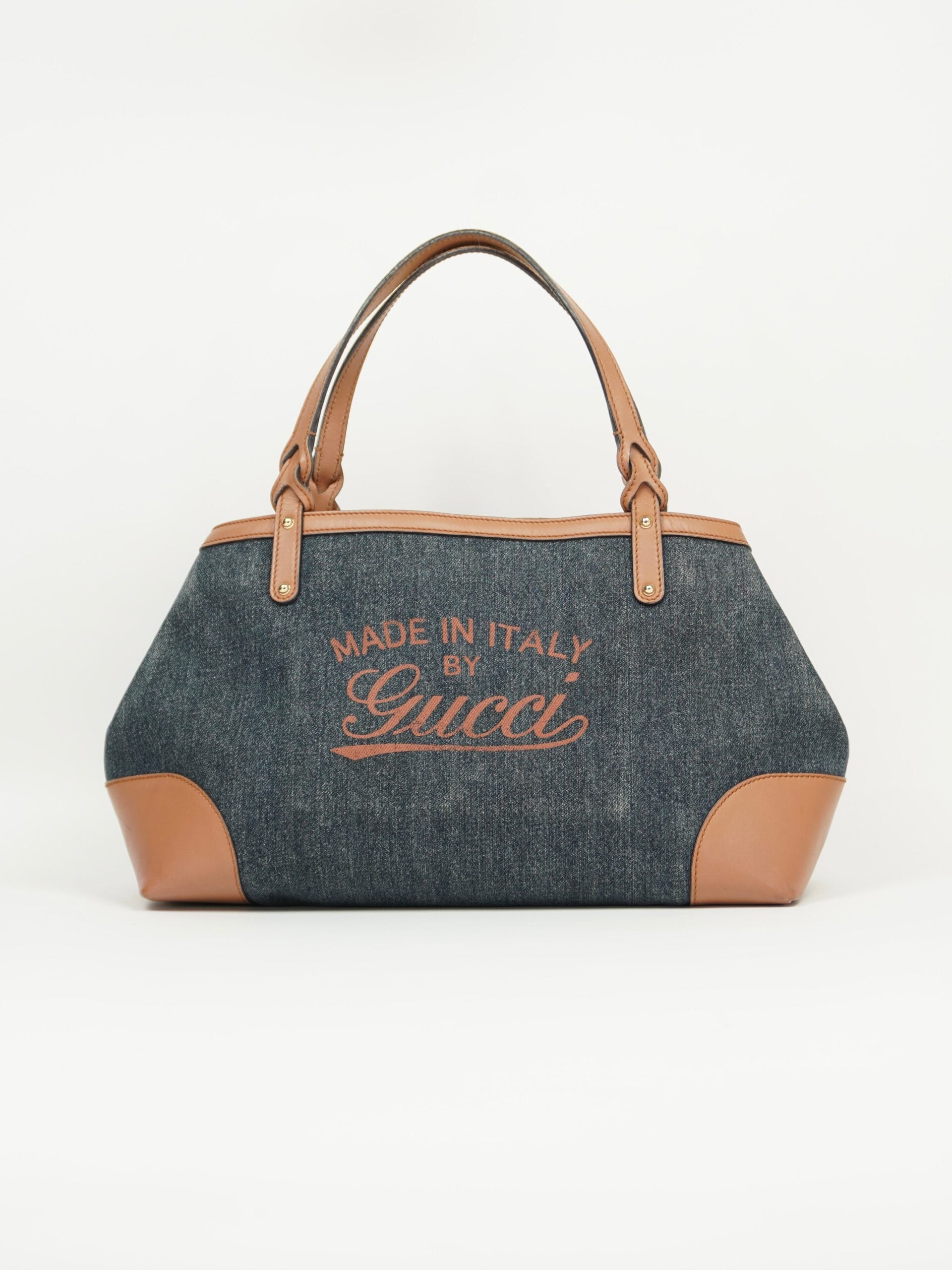 GUCCI DENIM HANDBAG