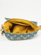 LOUIS VUITTON DENIM PLEATY BAG