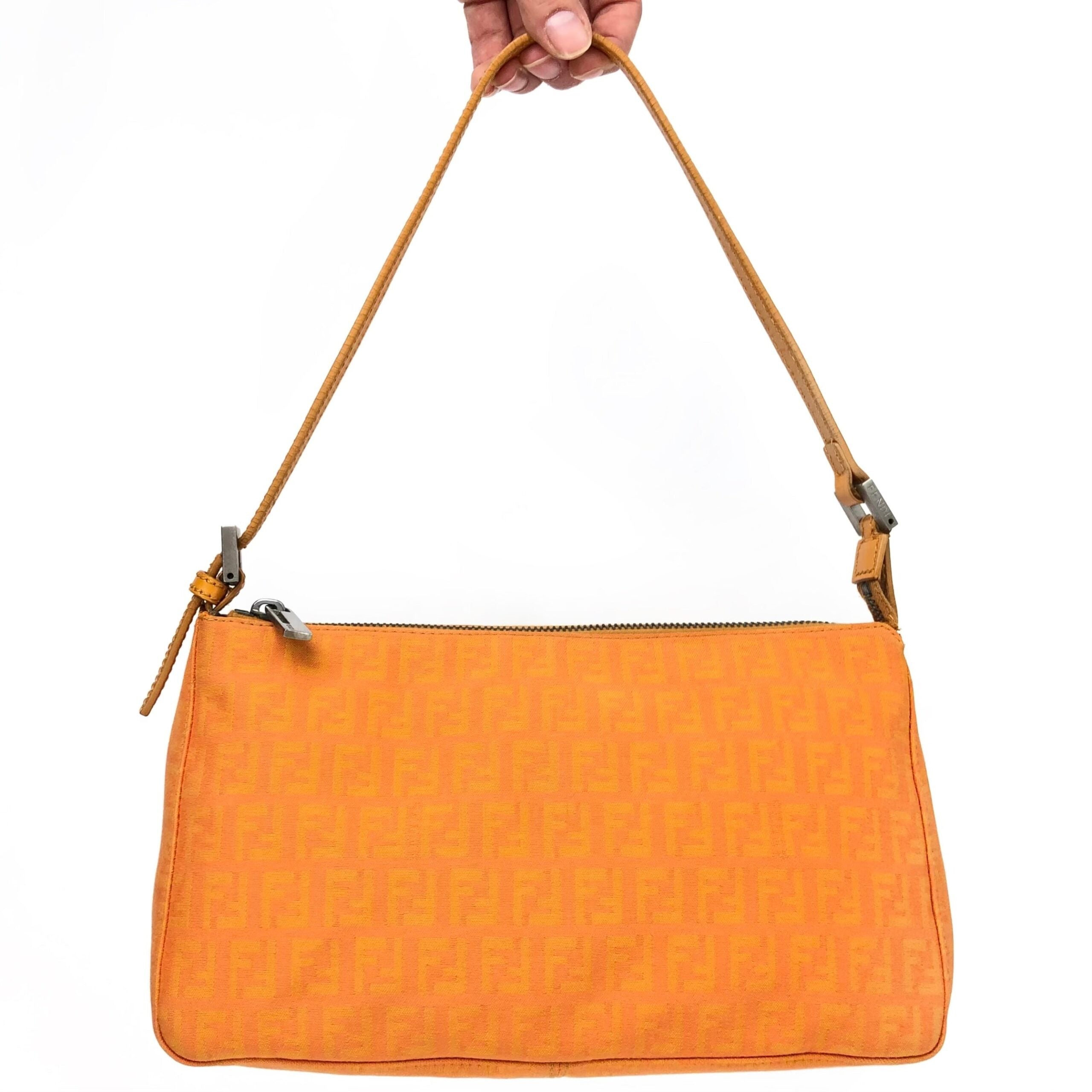 FENDI ZUCCA SHOULDER BAG