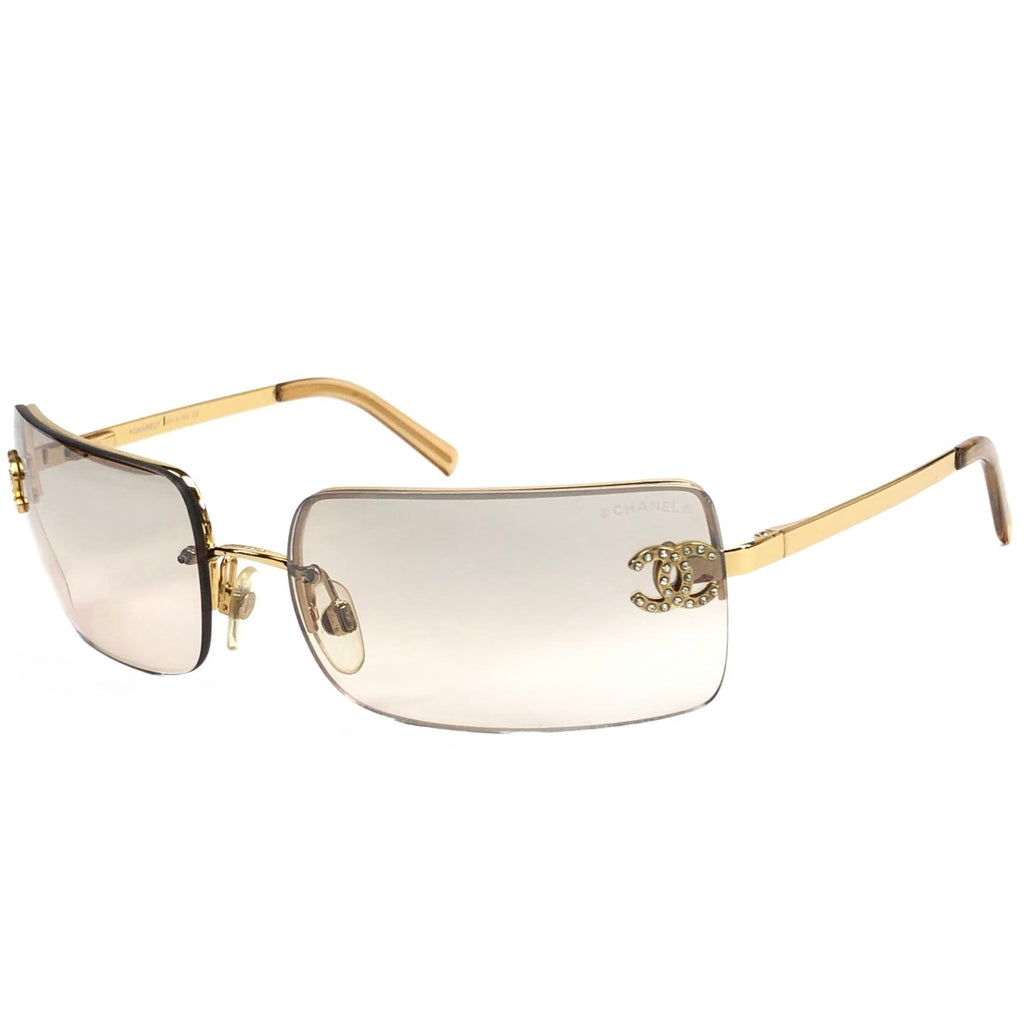 CHANEL RIMLESS SUNGLASSES