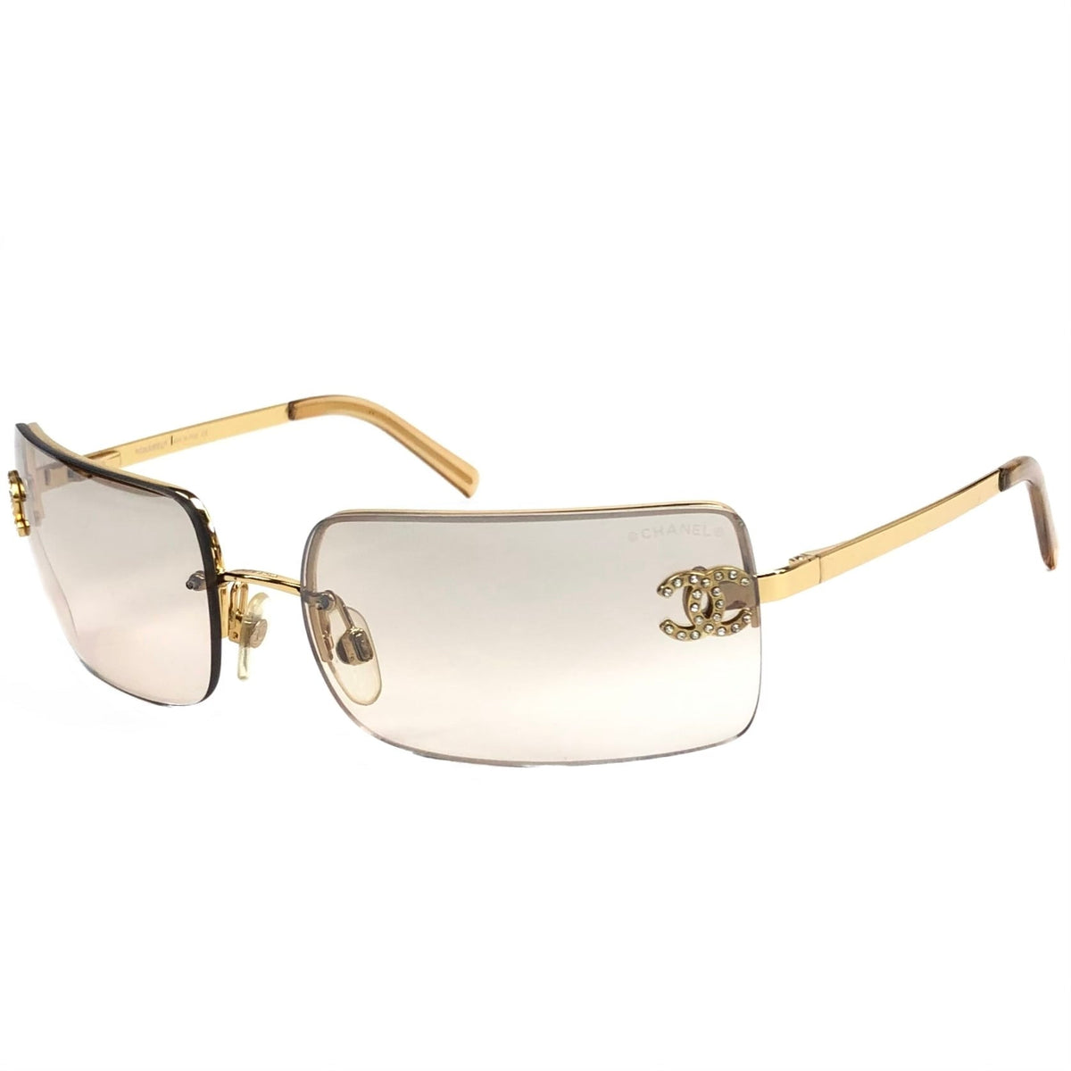 CHANEL RIMLESS SUNGLASSES