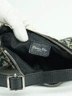 CHRISTIAN DIOR BAG WITH SILVER HARDWARE
