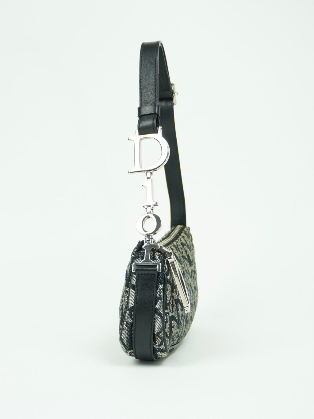 CHRISTIAN DIOR BAG WITH SILVER HARDWARE