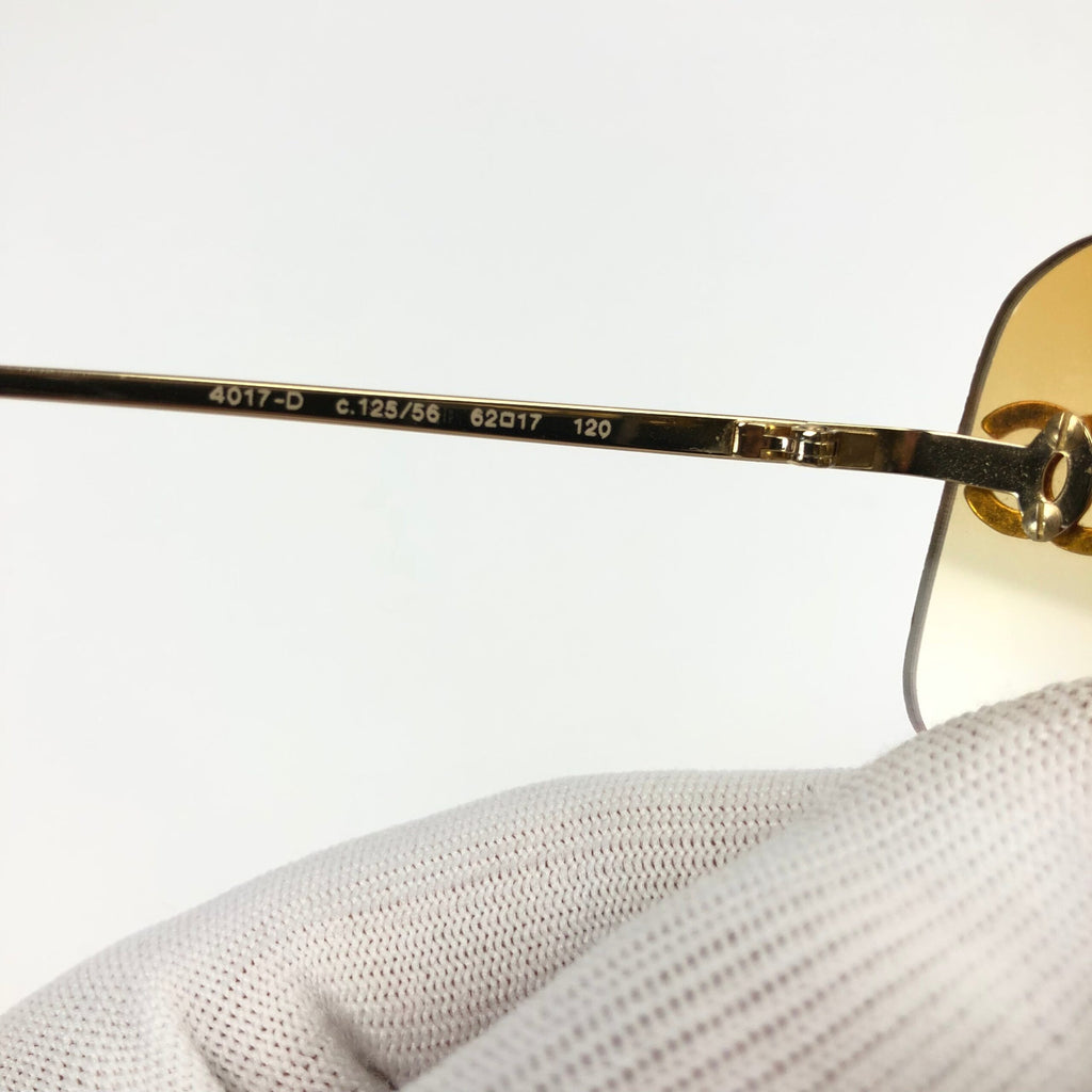CHANEL RIMLESS SUNGLASSES