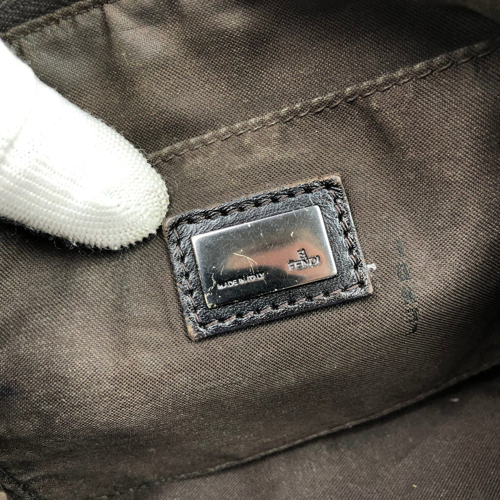 FENDI ZUCCA SHOULDER BAG