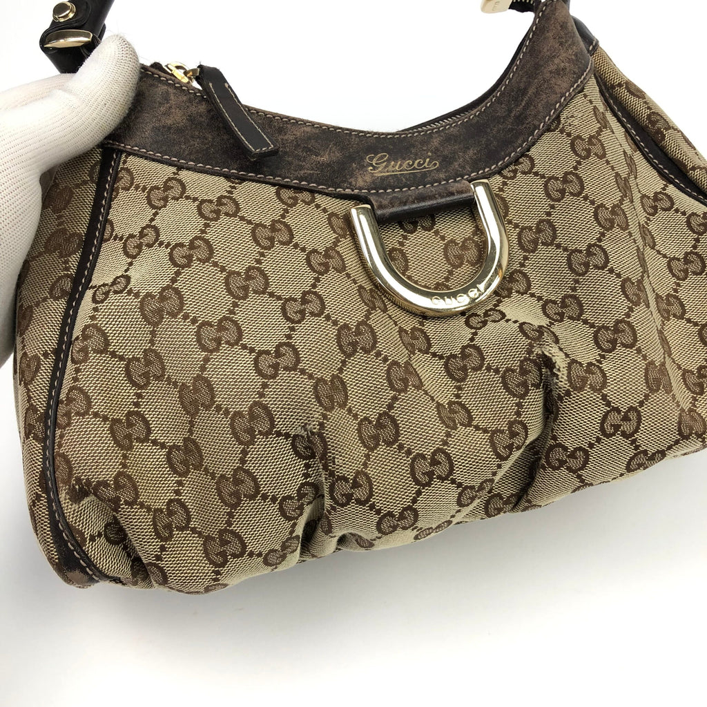 GUCCI MONOGRAM ABBEY SHOULDER BAG
