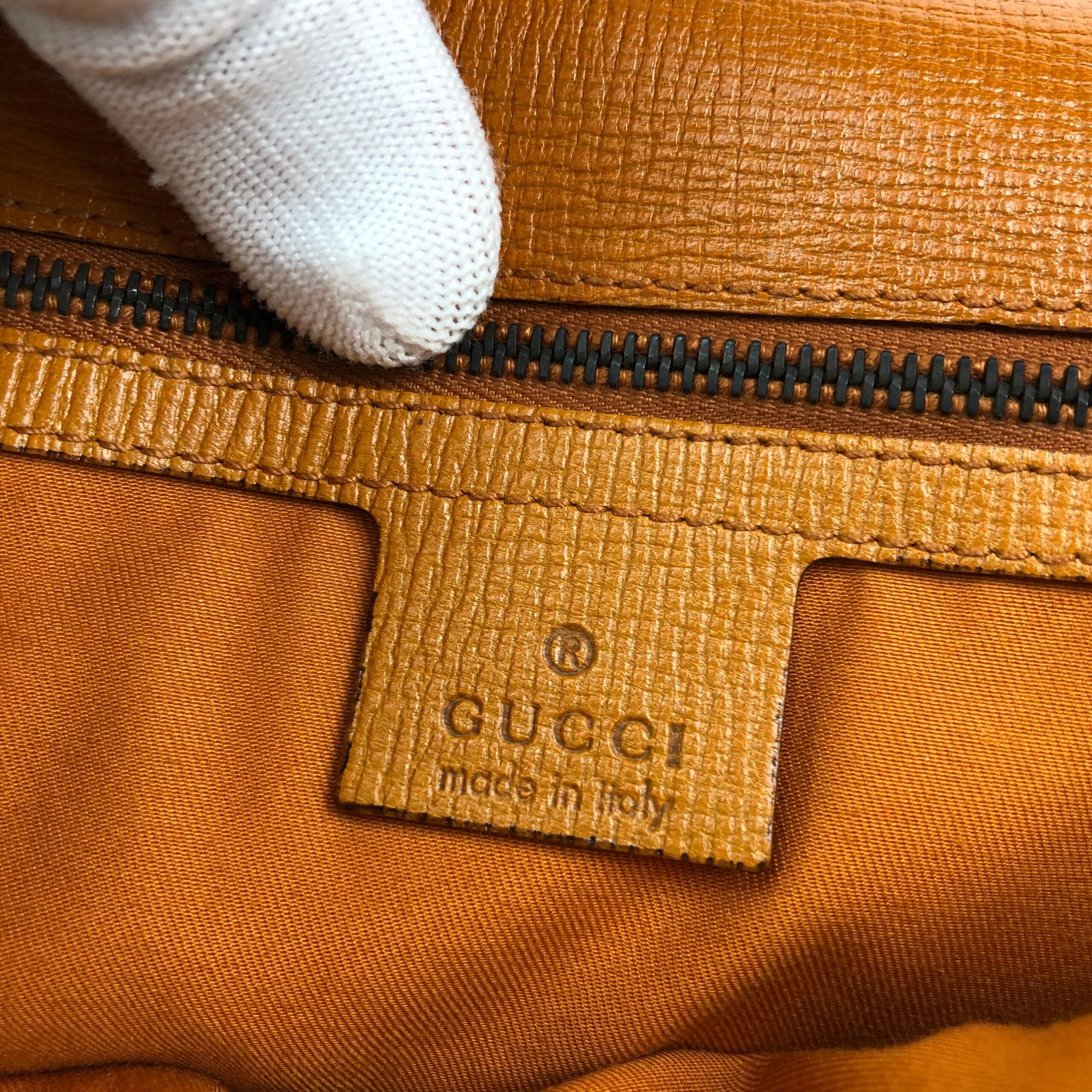 GUCCI HORSEBIT CHAIN LEATHER SHOULDER BAG