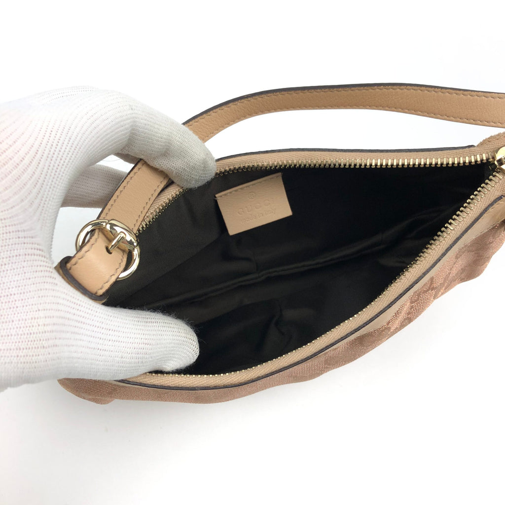GUCCI MONOGRAM SHOULDER BAG