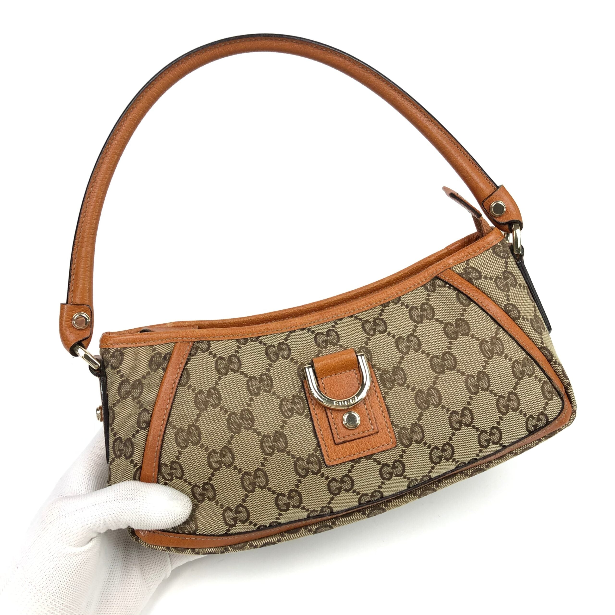 GUCCI MONOGRAM SHOULDER BAG