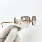 CHANEL RIMLESS SUNGLASSES