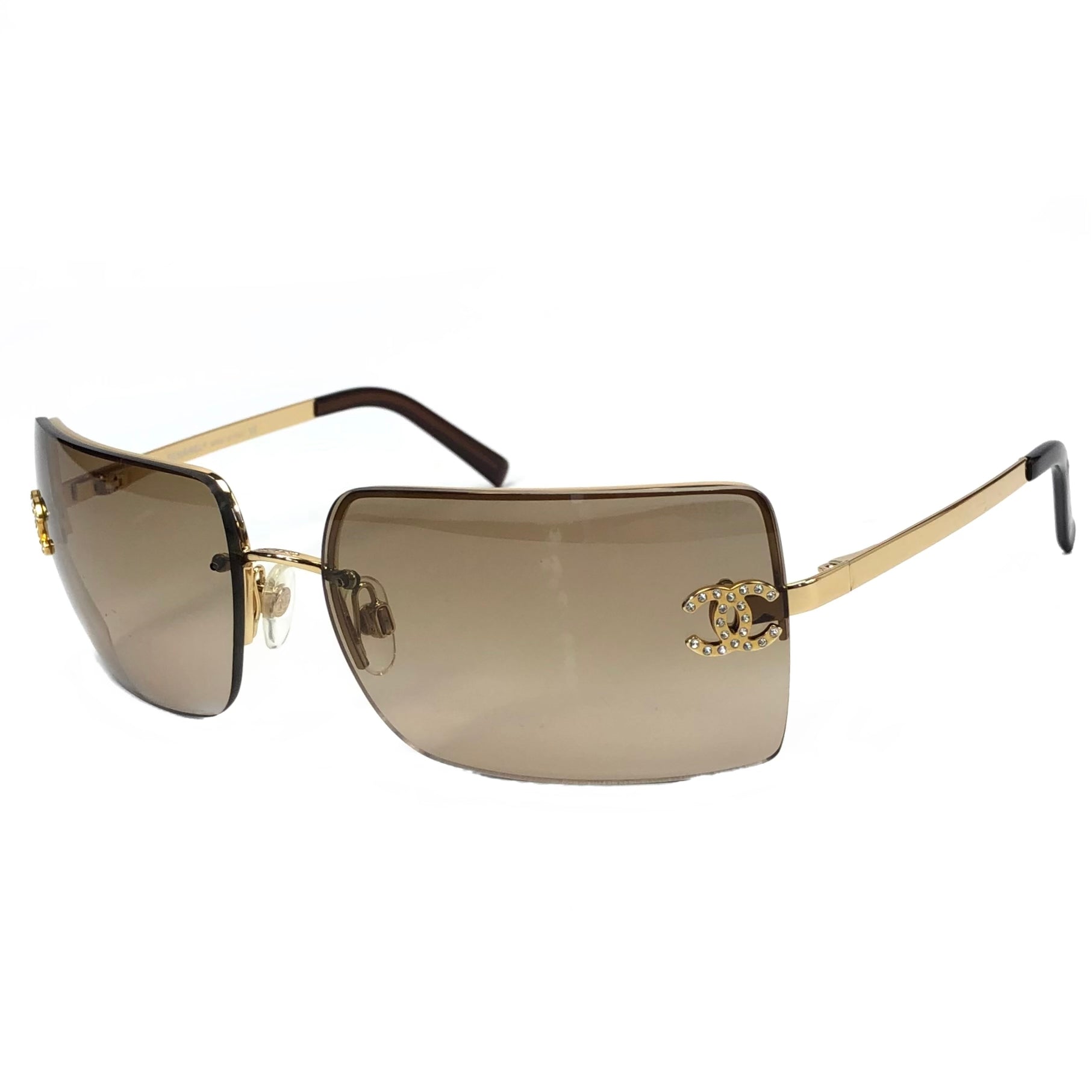 CHANEL RIMLESS SUNGLASSES