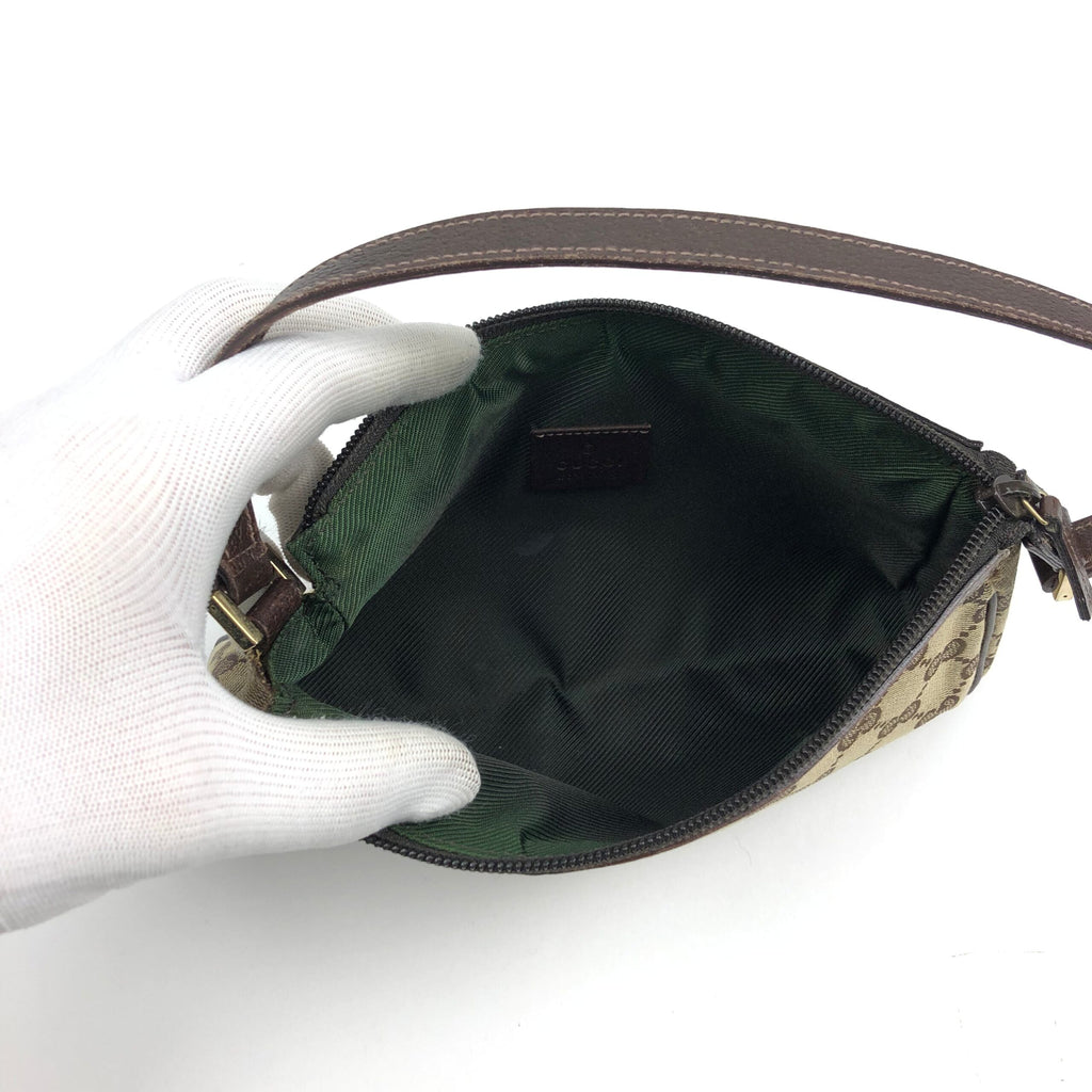 GUCCI MONOGRAM SHOULDER BAG