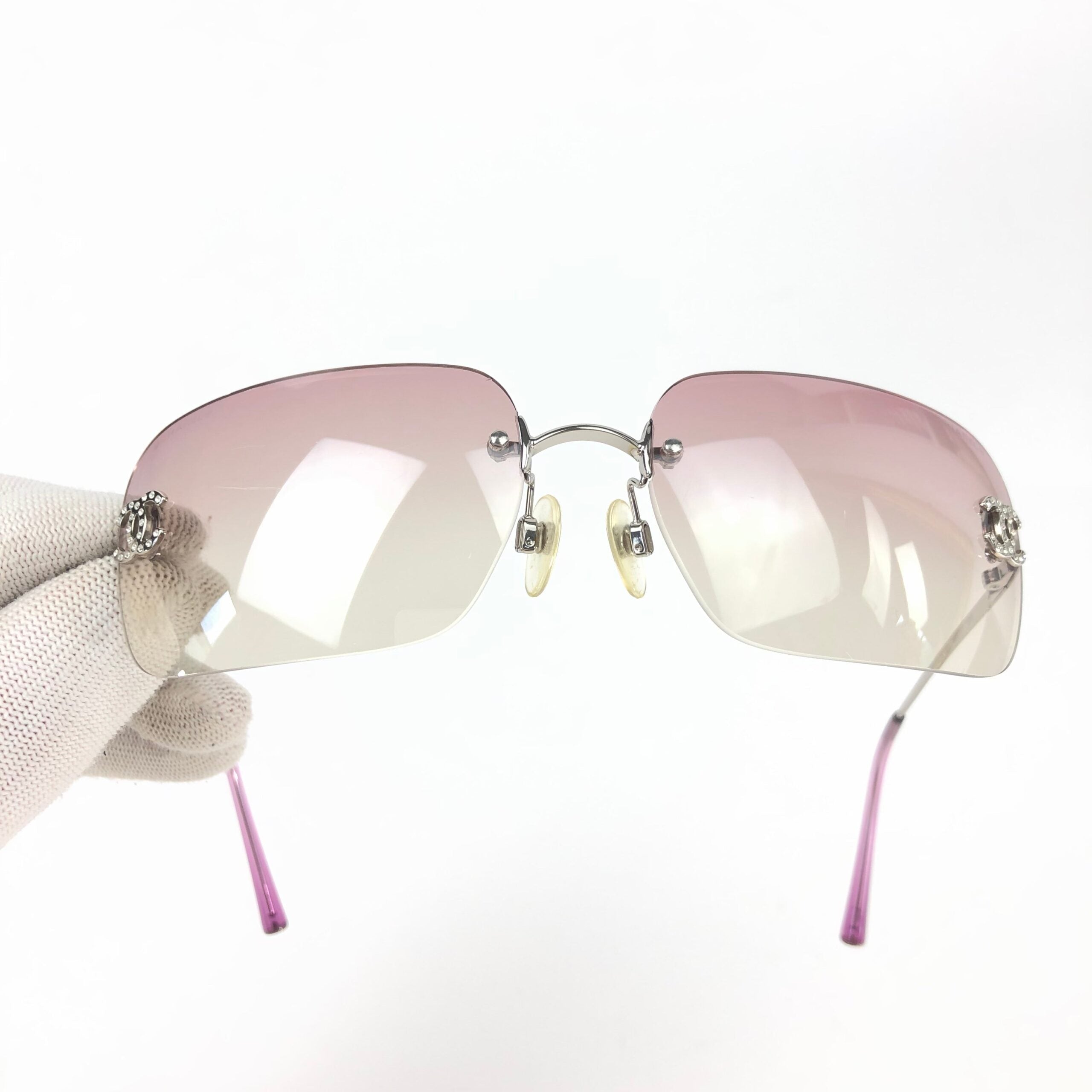 CHANEL RIMLESS SUNGLASSES