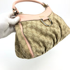 GUCCI ABBEY MONOGRAM SHOULDER BAG