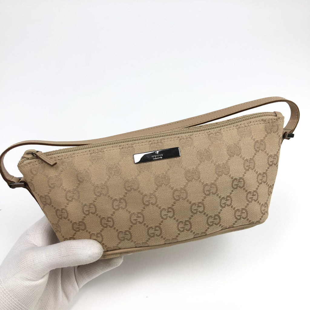 GUCCI MONOGRAM SHOULDER BAG