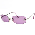 CHANEL RIMLESS SUNGLASSES