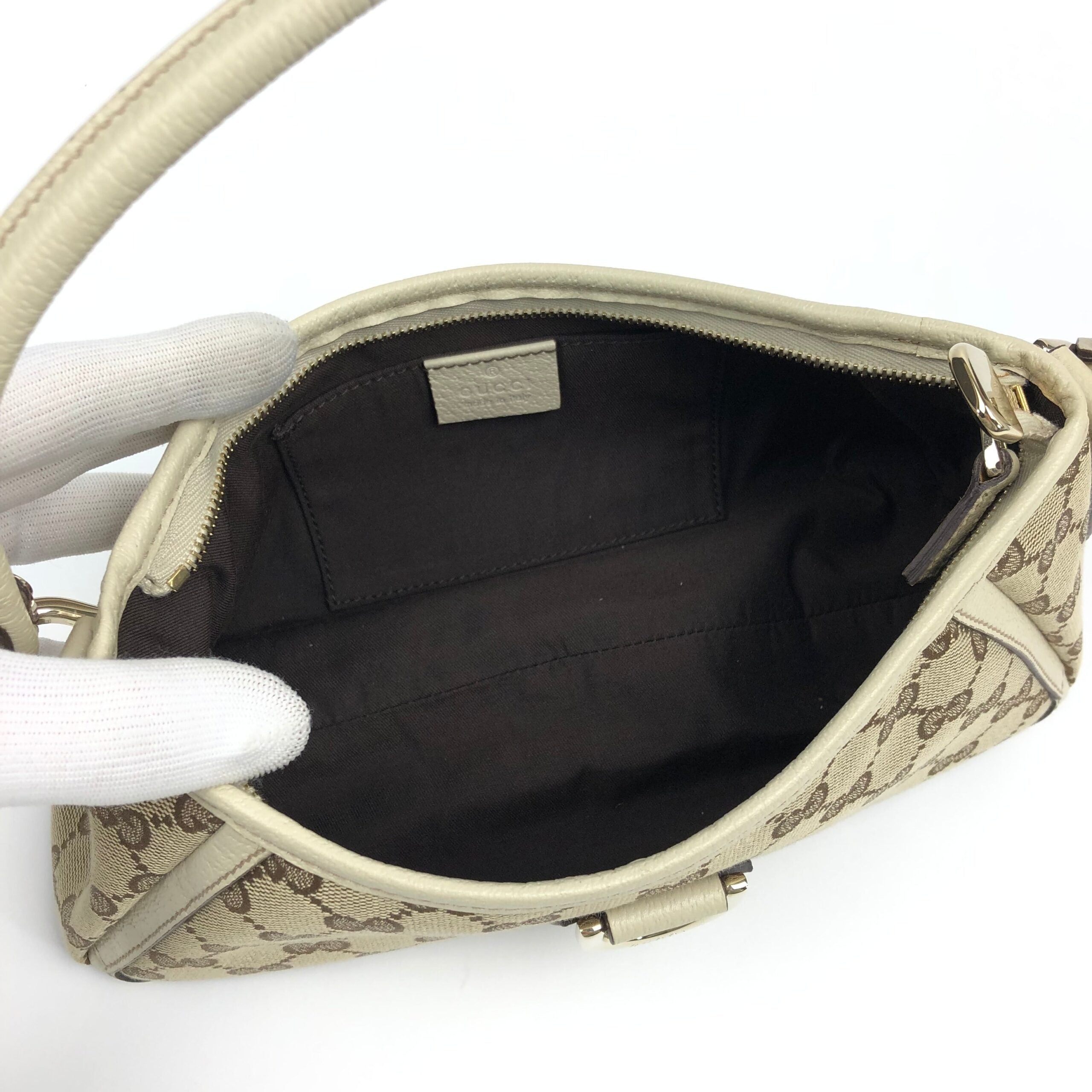 GUCCI MONOGRAM SHOULDER BAG