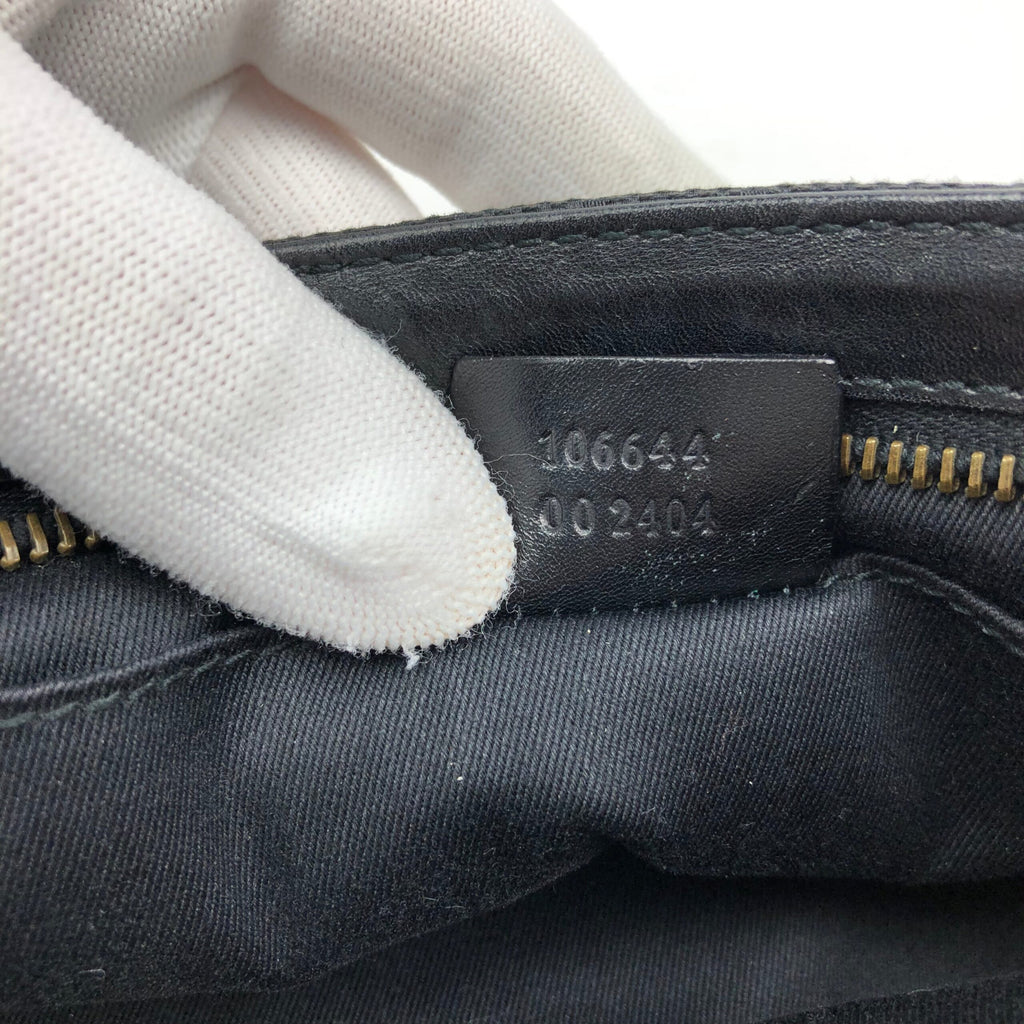 GUCCI MONOGRAM SHOULDER BAG