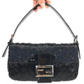 FENDI BEADED BAGUETTE BAG