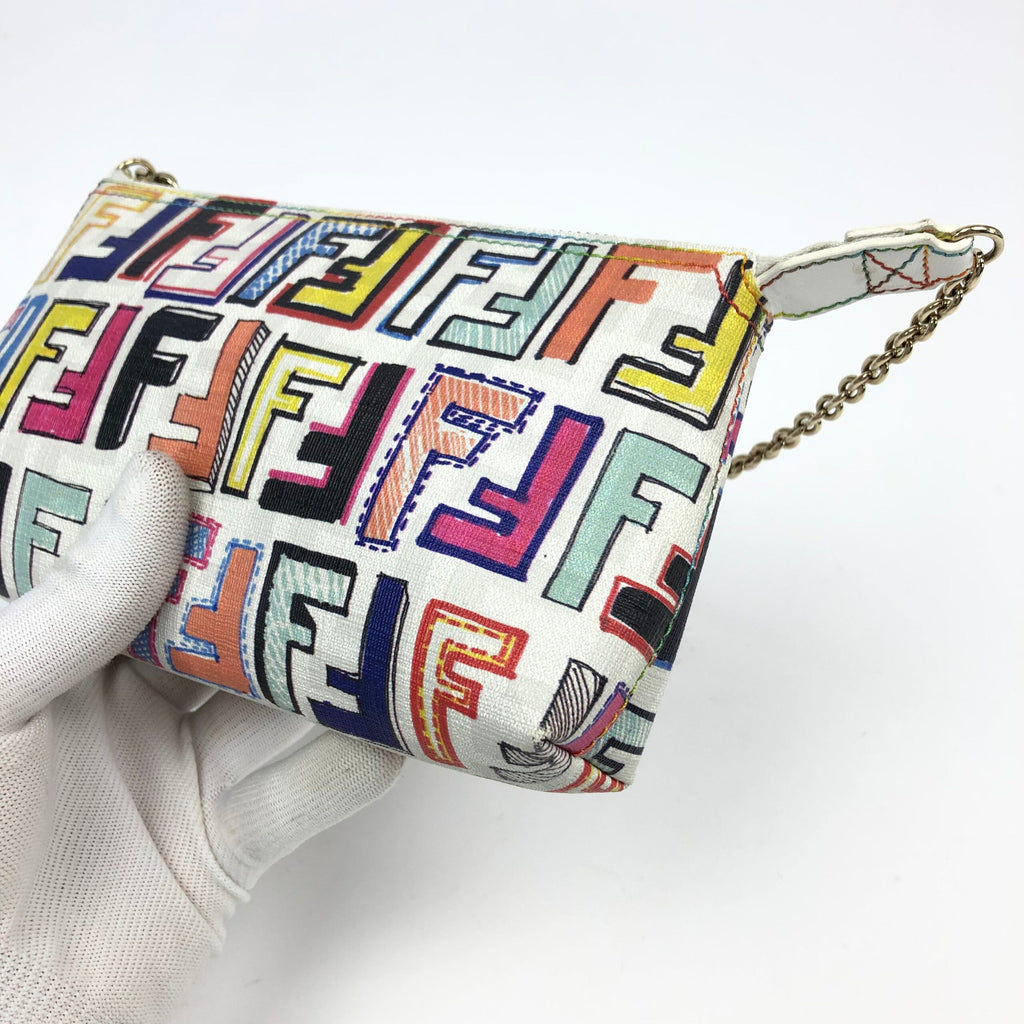 FENDI ZUCCA SHOULDER BAG