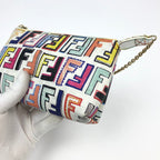 FENDI ZUCCA SHOULDER BAG