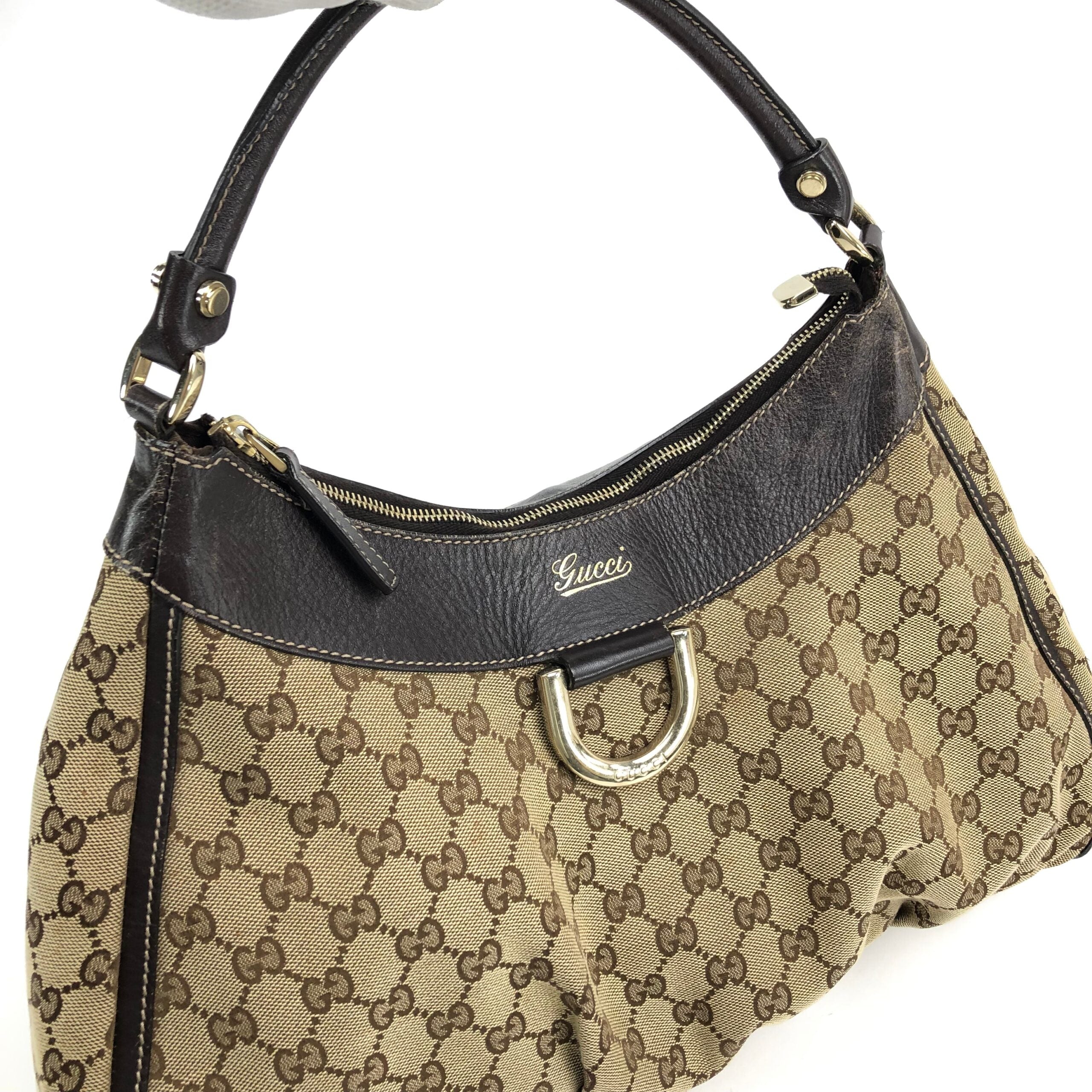 GUCCI MONOGRAM ABBEY SHOULDER BAG