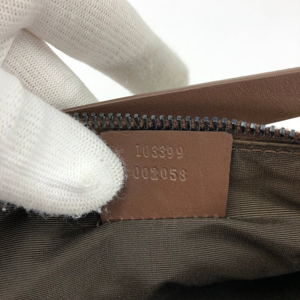 GUCCI MONOGRAM SHOULDER BAG