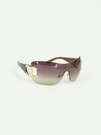 CHANEL RIMLESS CC LOGO SUNGLASSES
