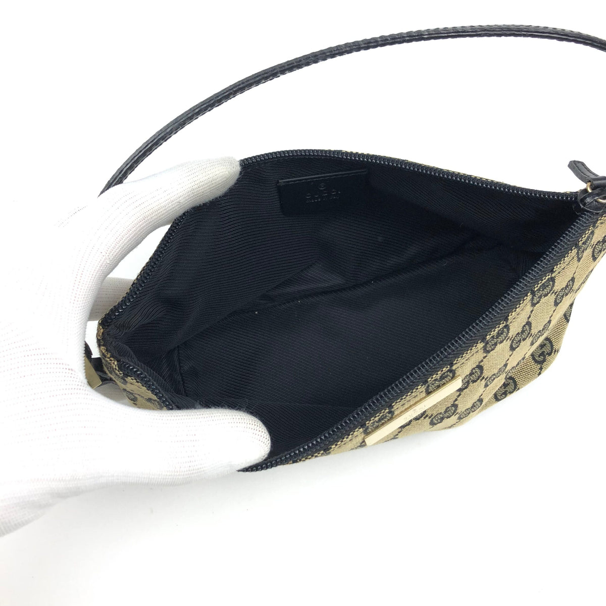 GUCCI MONOGRAM SHOULDER BAG