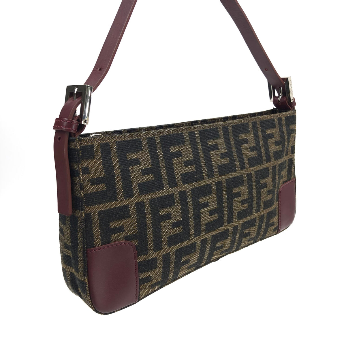 FENDI ZUCCA SHOULDER BAG