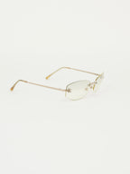 CHANEL RIMLESS SUNGLASSES