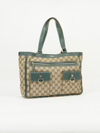 GUCCI MONOGRAM SHOULDER BAG